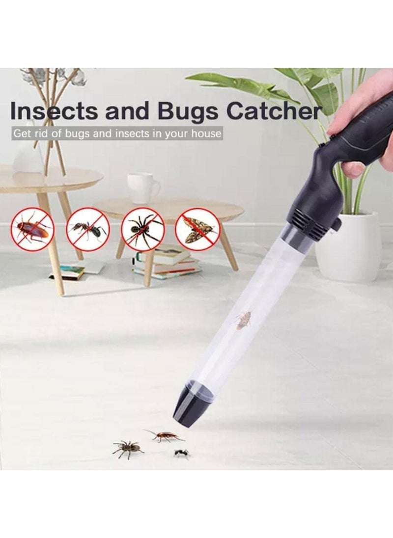 SYOSI - Vacuum Bug Catcher Electric Bug Catcher Handheld Bug Vacuum With LED Flashlight For Catching Spiders Ants Flies Stink Bugs Beetles (Battery Not Included) - Image 1