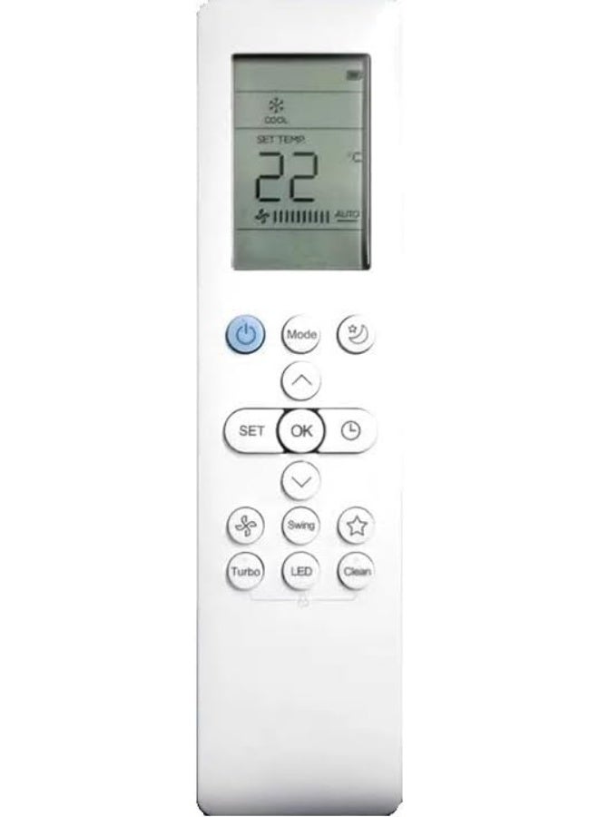 Remote Control Compatible with Fresh and Carrier optimax pro Air Conditioner