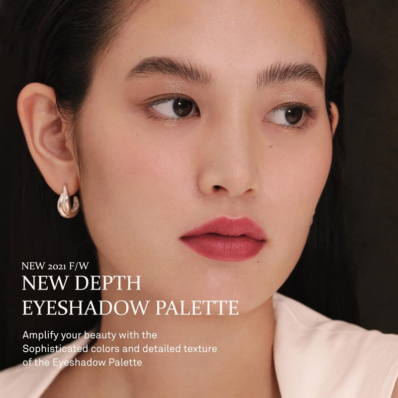 HINCE New Depth Eyeshadow Palette #The Narrative - 10 Colors Eyeshadow Palette, Ash Brown & Muted Gray, Highly-Pigmented, Nudes Warm Neutral Smoky Eye Makeup, Eye Primer, Matte, Shimmer, Glitters - Image 2