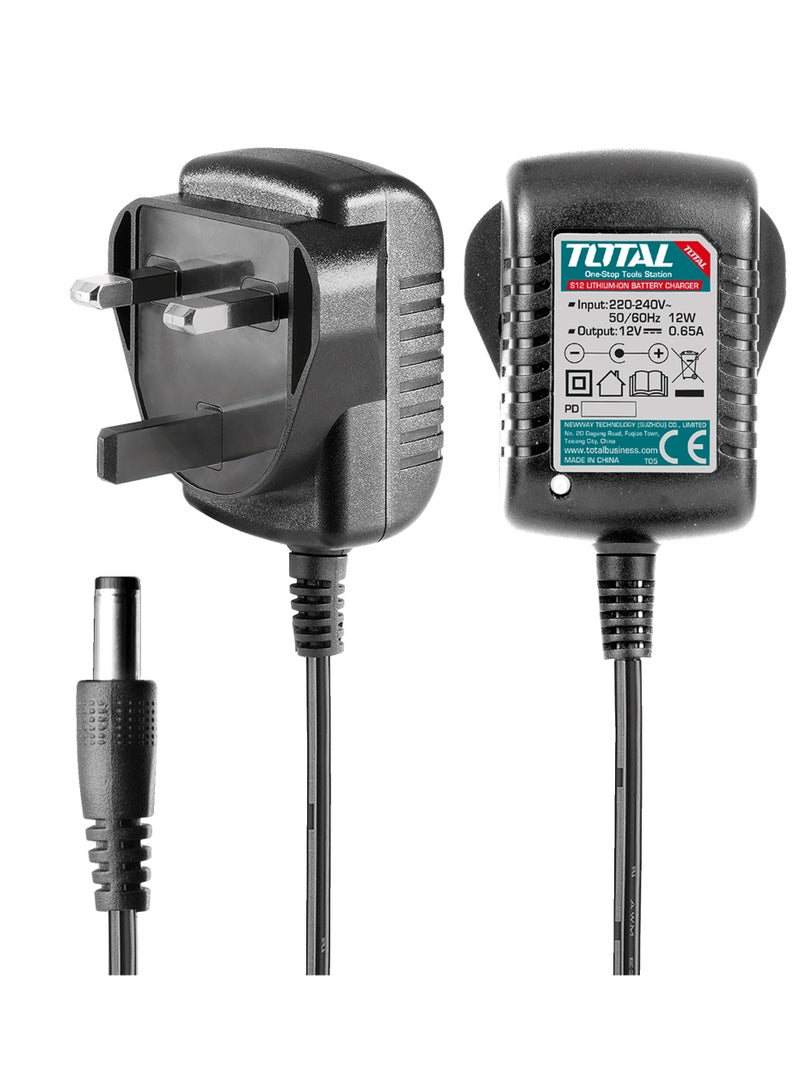 TOTAL 12V battery charger, 12V power adapter - Image 2