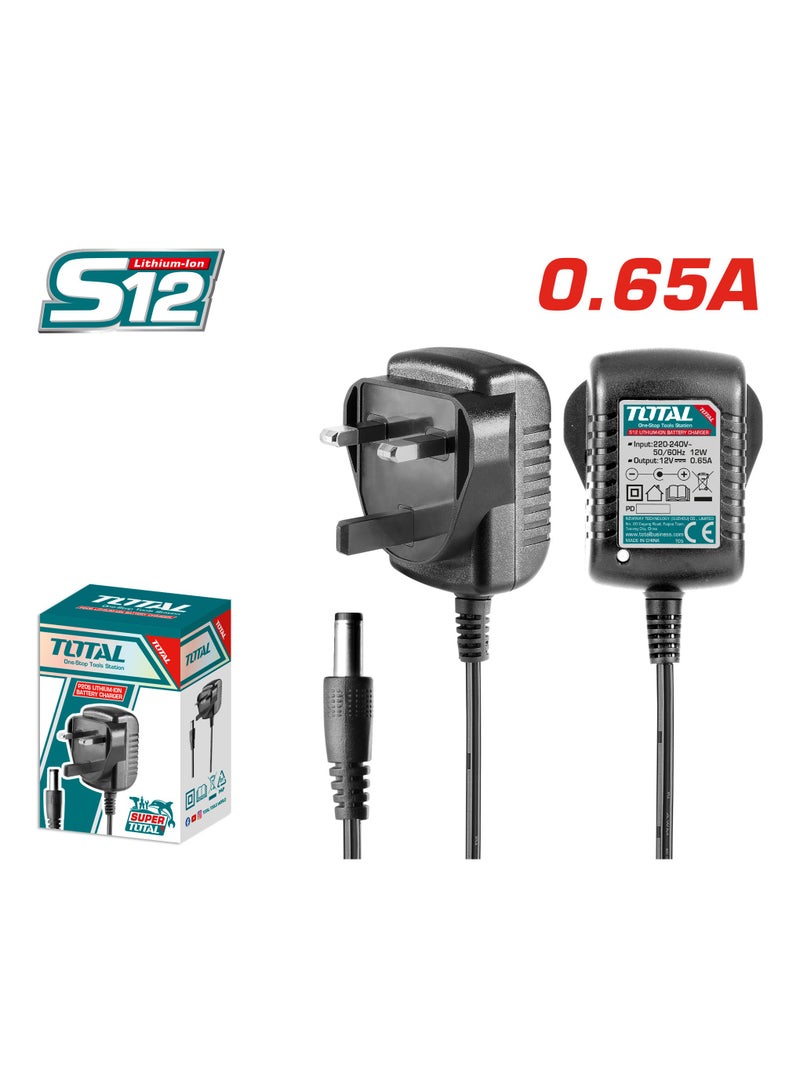 TOTAL 12V battery charger, 12V power adapter - Image 3