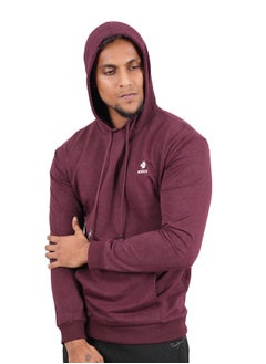 Abitos Men's Cotton Hoodie - Soft & Comfortable Pullover Hoodie for Activewear, Casual Wear & Outdoor Activities  - Image 1