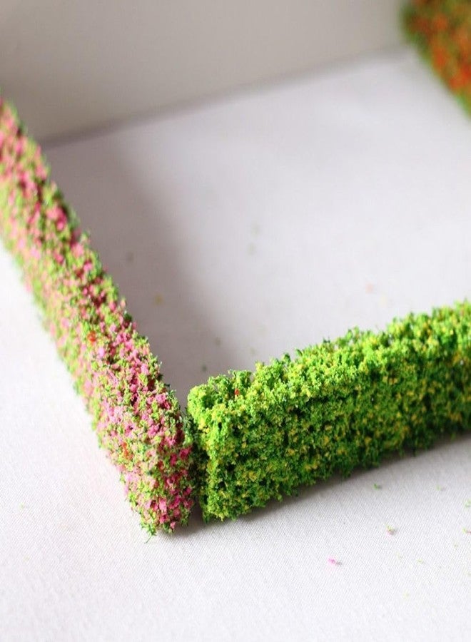 aoukoslt 1Pc Colorful Mini Simulation Flower Strips and Vines Micro Landscape, 1:12 Miniature Model Garden Scene Props Decoration, Dollhouse Decoration Accessories, Décor - Image 3