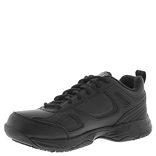 SKECHERS حذاء سكيشرز للنساء للعمل ديتون بريسلين واسع، أسود، 11 W US - Image 5