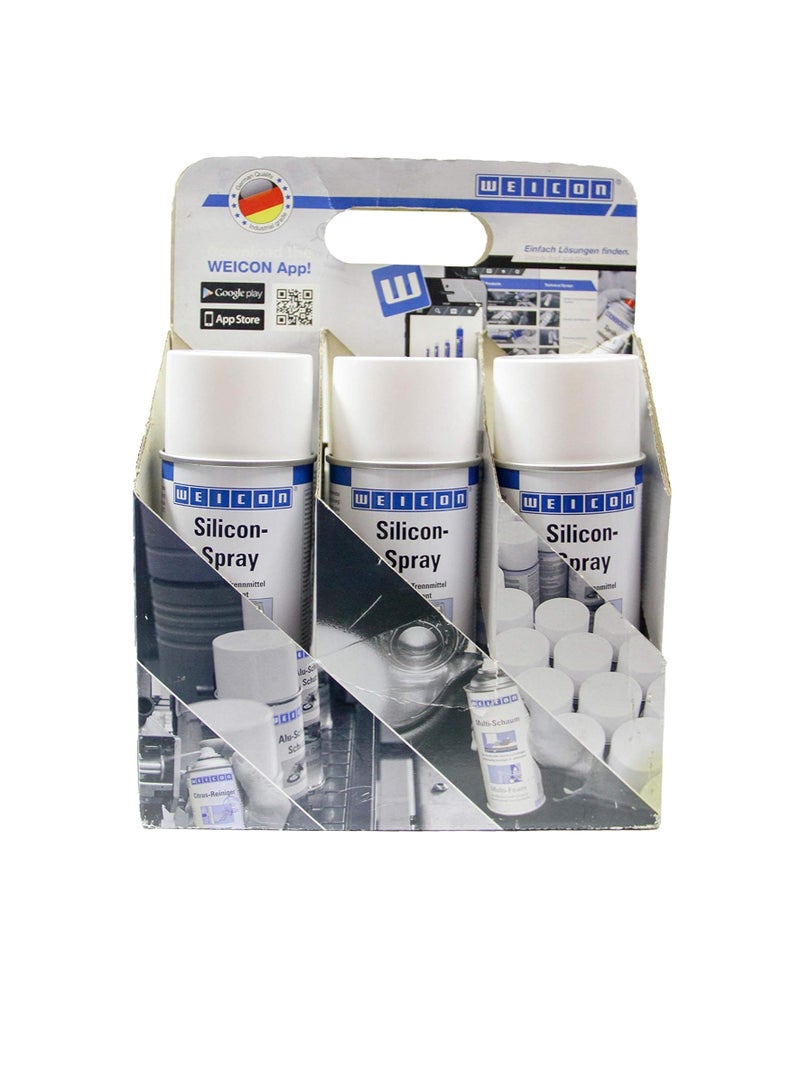 Weicon Silicone-Spray 400ml 6 Piece Set - Image 2
