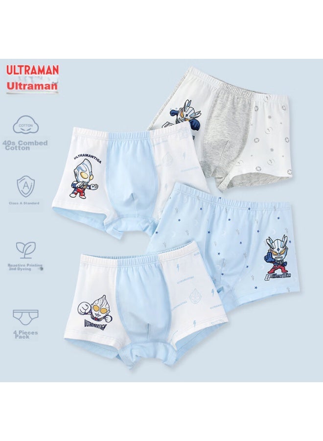 Ultraman Children's Underwear, Boys' Boxer Briefs, Thin Spring And Summer Style, Boys' Square-leg Shorts, Baby Triangle Briefs, 90004, 120 - Image 3