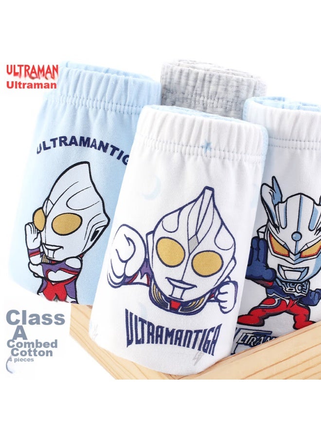 Ultraman Children's Underwear, Boys' Boxer Briefs, Thin Spring And Summer Style, Boys' Square-leg Shorts, Baby Triangle Briefs, 90004, 120 - Image 2