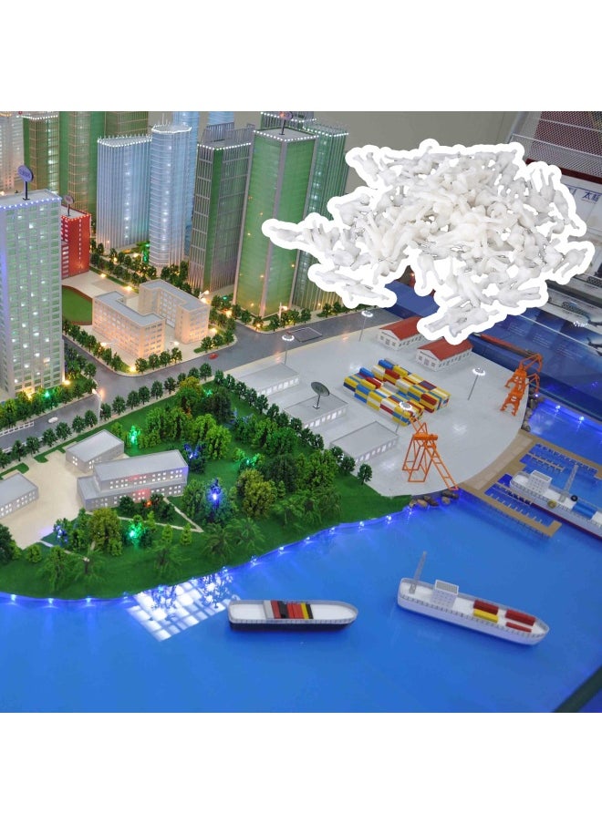 BQLZR Bqlzr 100Pieces White Model Train People Figure Passengers 1 200 Scale  - Image 2