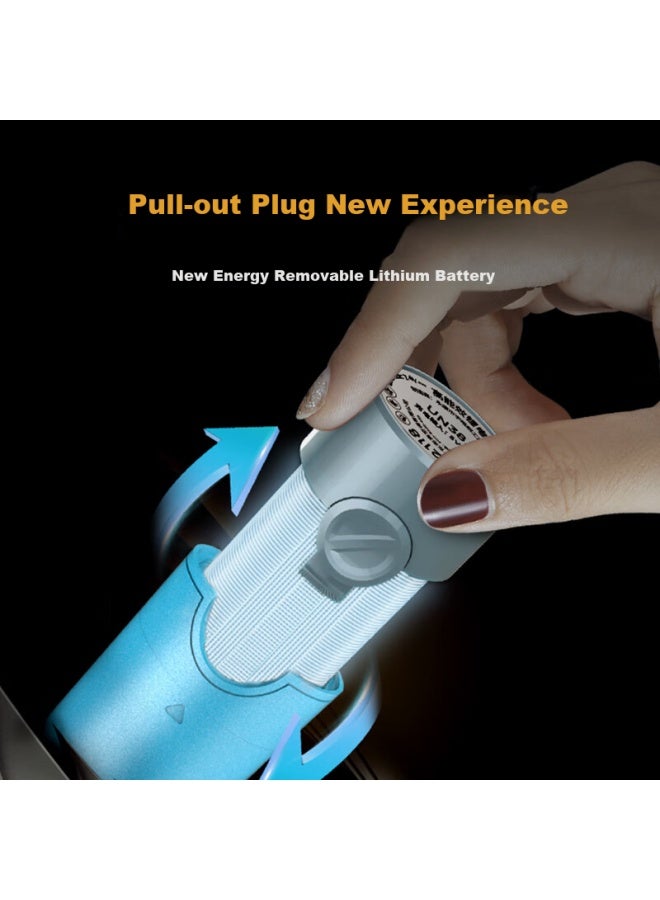Chigo Wireless Car Vacuum Cleaner With Detachable Lithium Battery Pack For Home And Car Use, Powerful Suction X7 - Image 3