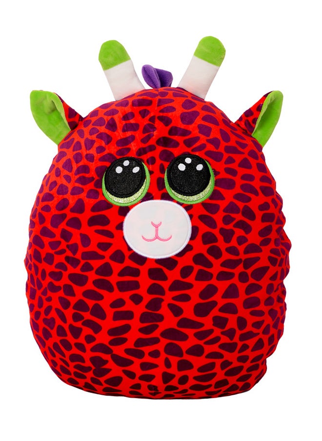 Cuddles Red Reindeer 16in Cuddles Plush Pillow Cushion, Soft Toy Rudolph Character, Kids' Valentine's Gift, Multicolor  - Image 1