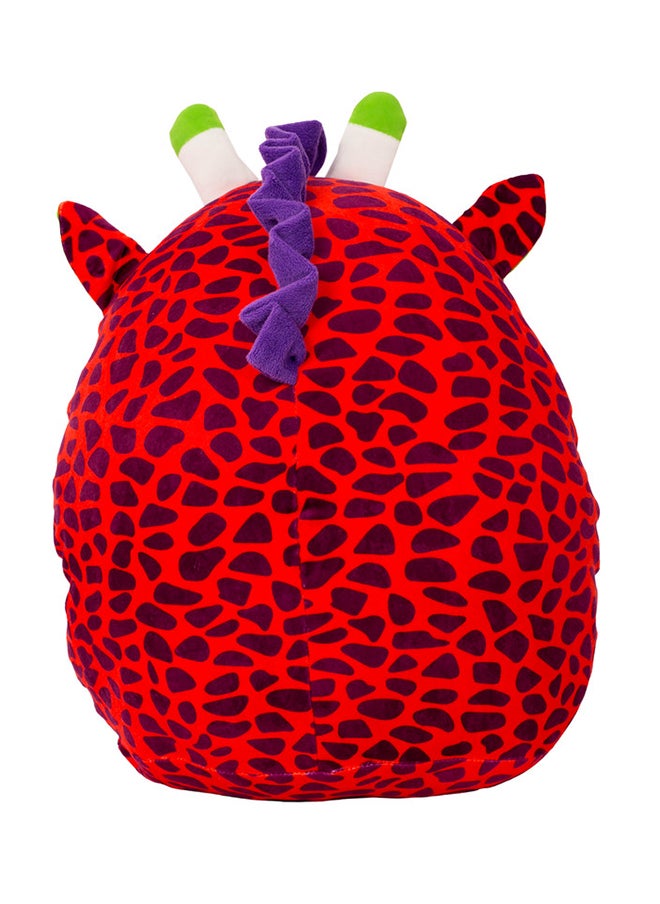 Cuddles Red Reindeer 16in Cuddles Plush Pillow Cushion, Soft Toy Rudolph Character, Kids' Valentine's Gift, Multicolor  - Image 2