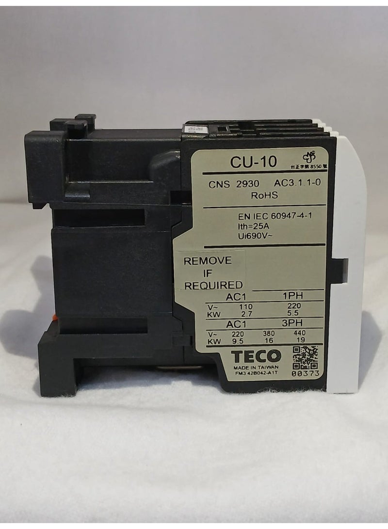 تيكو كونتاكتور تيكو CU-10 220VAC - Image 2