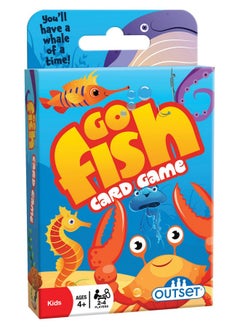 Outset Media Go Fish Card Game - The Classic Card Game Featured On 36 Over-Sized Cards For 2 To 4 Players Ages 4 And Up  - Image 1