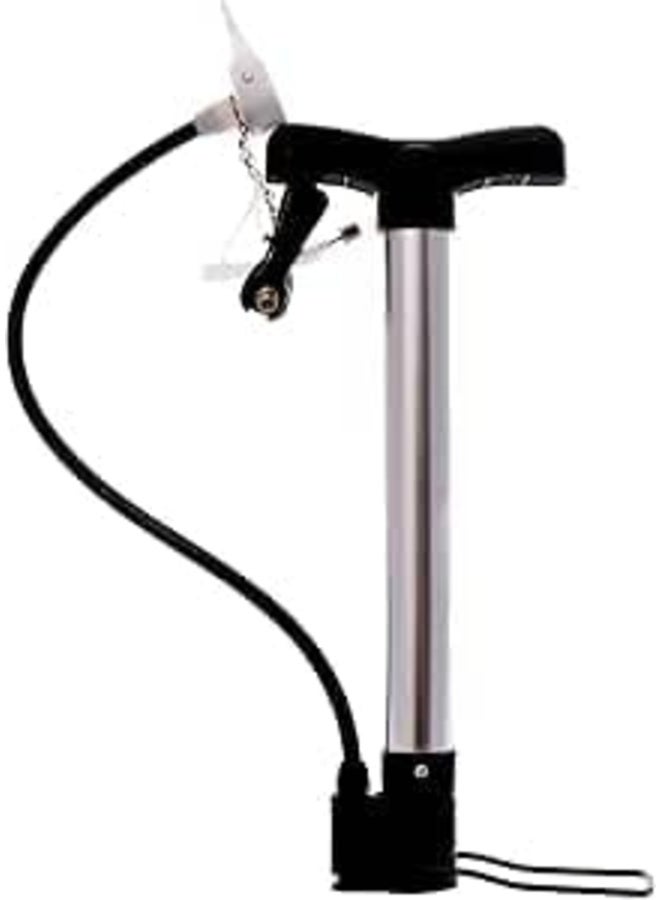 Portable Hand Operated Floor Tire Pump for Bikes, Basketball, Football, and Balloons - Image 1