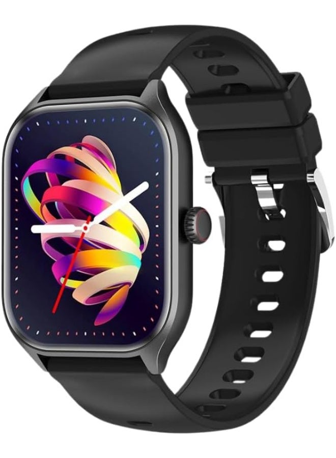 أوي ساعة ذكية متعددة الوظائف Awei H55 (رجال/نساء) سوار رياضي للياقة البدنية متوافق مع نظامي Android وiOS - أسود - Image 2