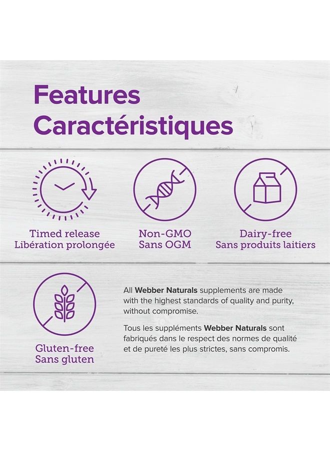 Webber naturals Vitamin C Time Release 1000 mg, 150 Tablets - Image 3