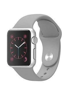 Generic Apple Watch Band Compatible with 42mm(Series 10)/41mm/40mm/38mm Silicone Strap for Apple Watch All Series Grey  - Image 1