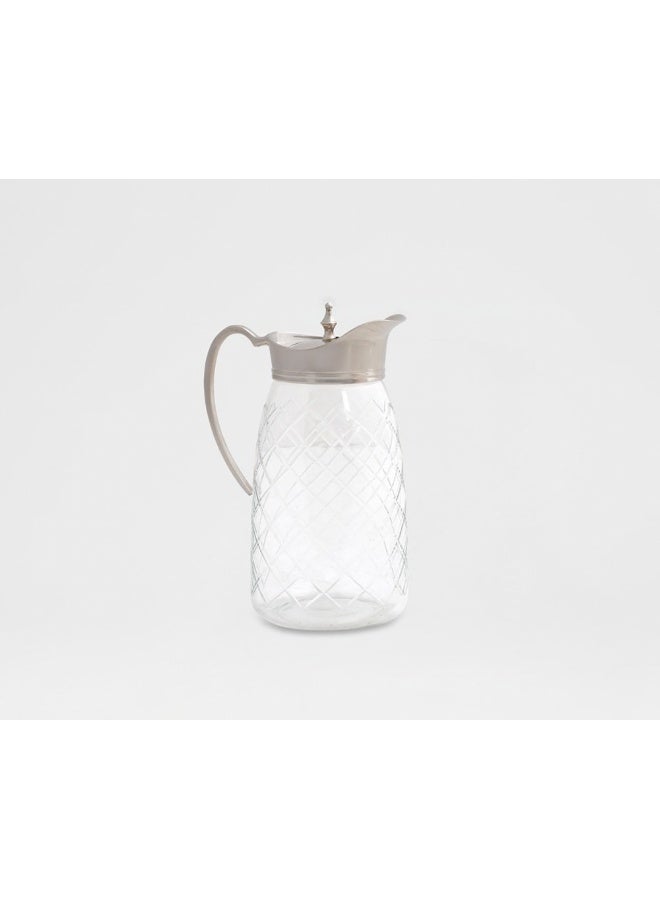 2XL Home Mel Pitcher Silver and Clear for Home  - Image 1