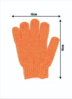 THE BODY SHOP 4 Pair Four Colors Exfoliating Bath Scrub Body Gloves  - Image 4