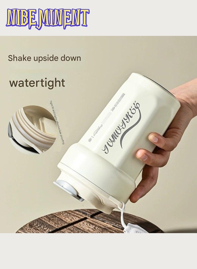 NIBEMINENT 450ml Smart Temperature-Display Coffee Tumbler Stainless Steel Vacuum Insulated Mug,cold/heat，sealed & leak-proof & Portable Coffee Cup for Office, home, or daily routines  - Image 2