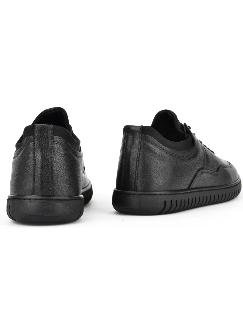 زيا Men's Leather Shoes 1431025Z2026 Black