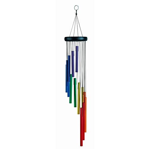 TIMESETL Classic Magical 14 Aluminium Tubes Rotate Tube Tones Magical Sounds Wind Chimes for Home Decoration (Multicolor) - Image 5