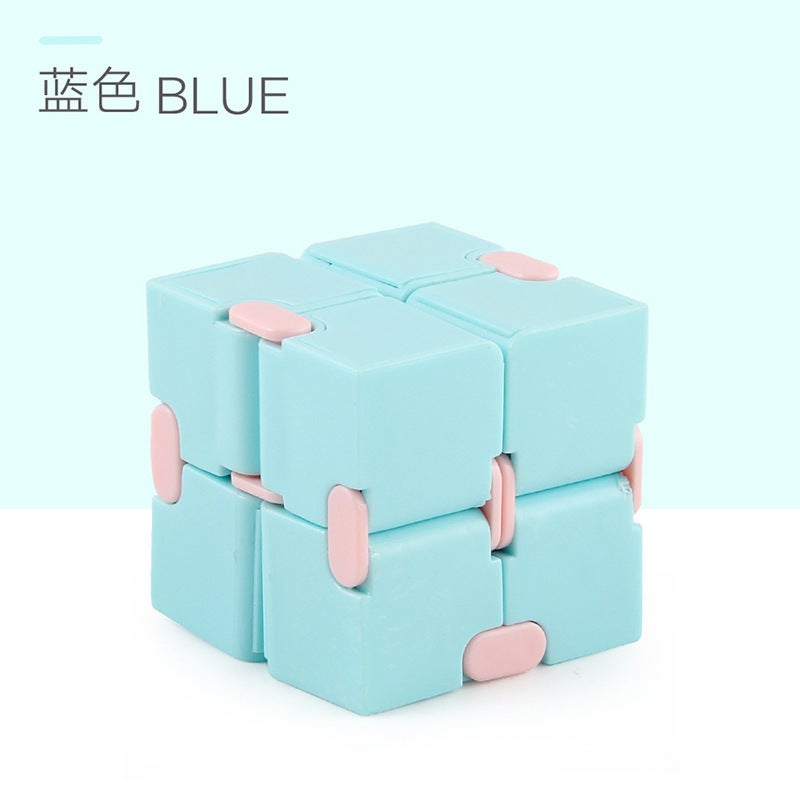 Macaron Infinite Rubik'S Cube Decompression Anti-Pressure Artifact Intelligence Decompression Finger Puzzle Rubik'S Cube Toy Manufacturers - Image 1