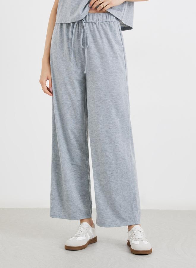 Take Two Women Grey Slogan Print T-Shirt and Joggers Co-Ords - Image 5