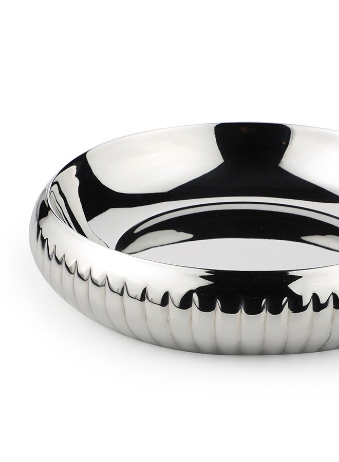 Arttd Inox طبق أرز فلوت | جودة ممتازة | تصميم متين وأنيق للمنازل الحديثة - Image 1