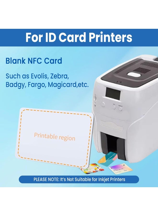 20 قطعة بطاقات NFC من نوع NTAG215، ذاكرة 504 بايت، بطاقات NFC قابلة للبرمجة وإعادة الكتابة، بطاقات NFC فارغة للهواتف والأجهزة الداعمة لـ NFC - Image 5