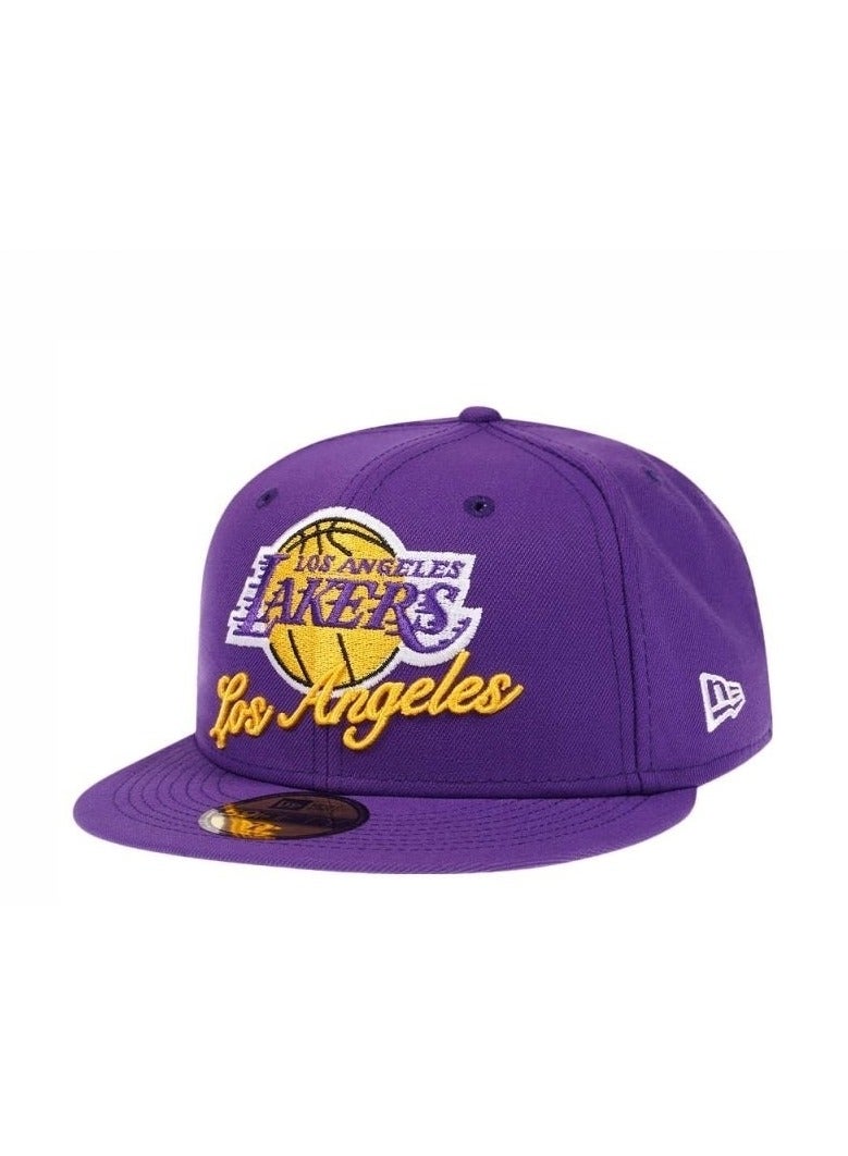 NEW ERA Los Angeles Lakers Baseball Cap Trendy Streetwear Adjustable Hat for Men and Women Sports Fan Gift