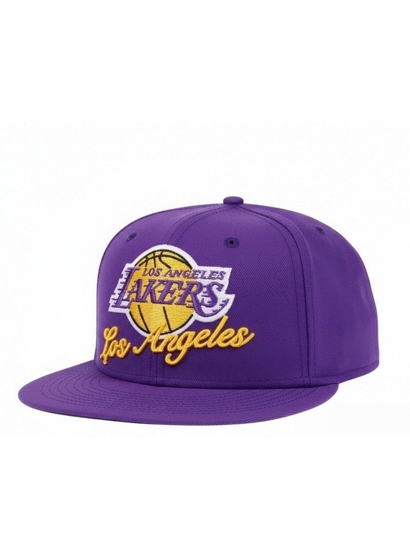 Los Angeles Lakers Baseball Cap Trendy Streetwear Adjustable Hat for Men and Women Sports Fan Gift