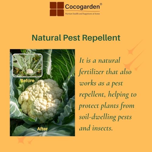 Cocogarden Neem Cake Powder 900g | Neem Khali Organic Fertilizer & Pest Control | Improves Soil Health & Promotes Strong Plant Growth - Image 4