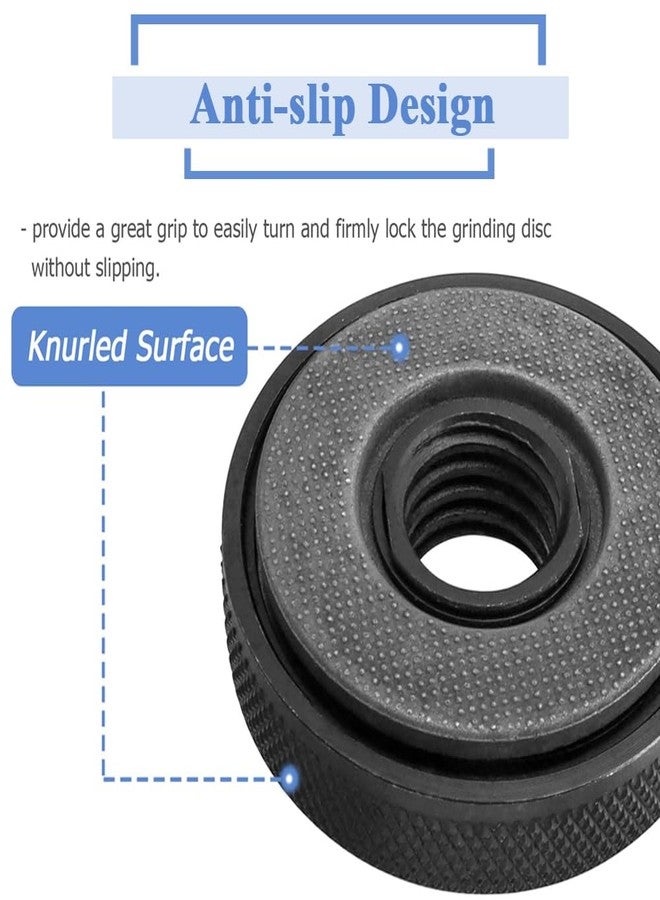 آيتش لوحة ضغط ذاتية القفل من Eyech M5/8-11 لطحن الزوايا، صامولة شفة سريعة الفك لطحن الزوايا، مثبت بديل لطحن الزوايا - Image 4