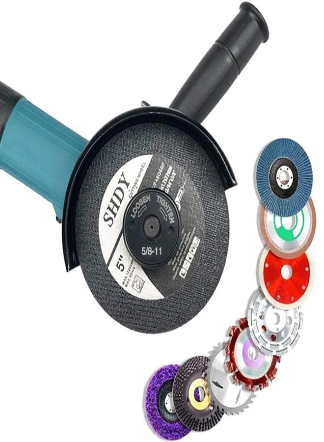 آيتش لوحة ضغط ذاتية القفل من Eyech M5/8-11 لطحن الزوايا، صامولة شفة سريعة الفك لطحن الزوايا، مثبت بديل لطحن الزوايا - Image 5