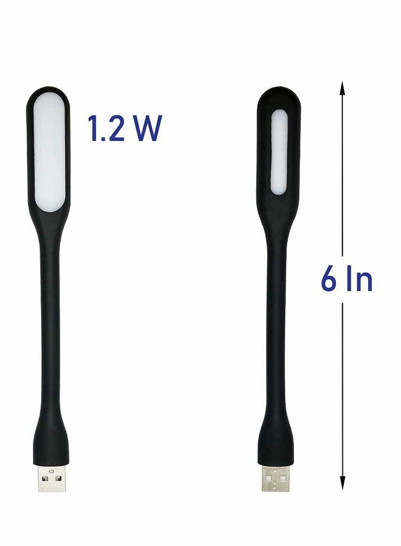 SYOSI USB LED Light, Mini USB Light, Computer Keyboard Light, Mobile Power Light, Portable And Adjustable, Suitable for Notebook Computers, Mobile Power (10 Pieces, 10 Colors) - Image 2