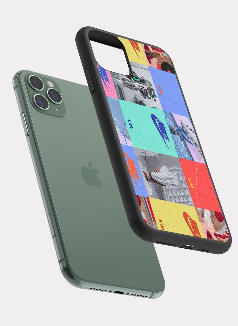 بكسلات كفر ايفون 11 برو ماكس نايك متعدد الالوان - Image 2