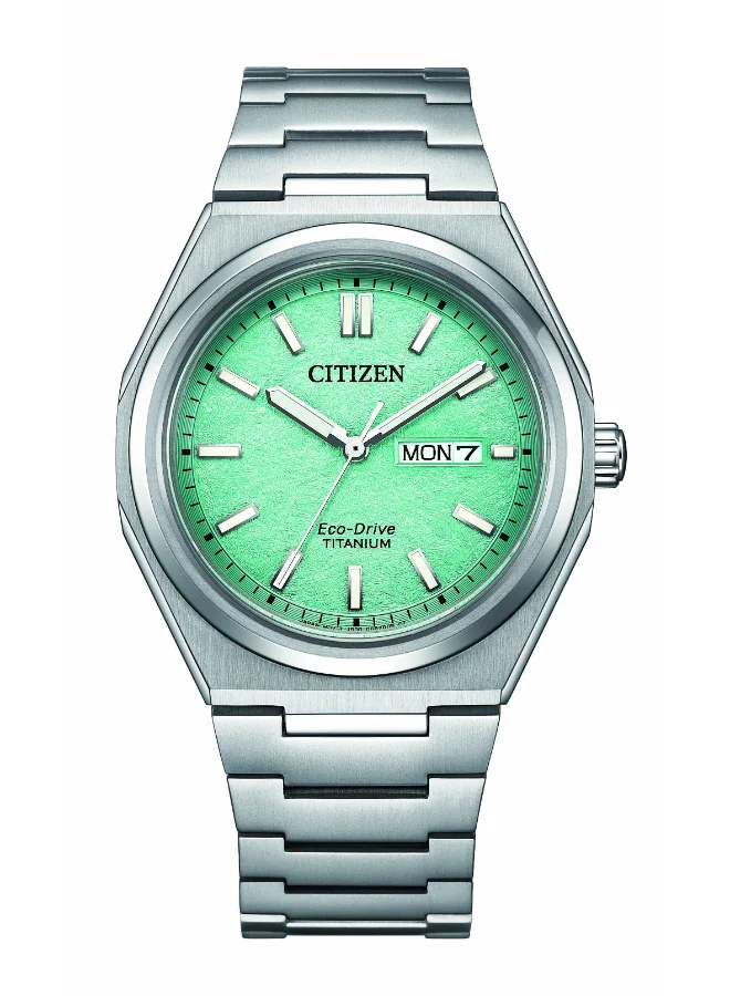 CITIZEN Men's Super Titanium Strap  Watch AW0130-85M - 39 mm