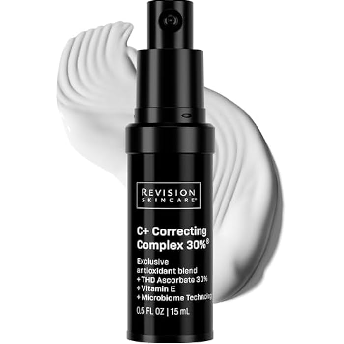 Revision Skincare C+ Correcting Complex 30%® Vitamin C Serum for Face – Anti-Aging Treatment to Brighten Skin, Reduce Fine Lines, Wrinkles & Dark Spots, Firming & Safe for Sensitive Skin - Image 1