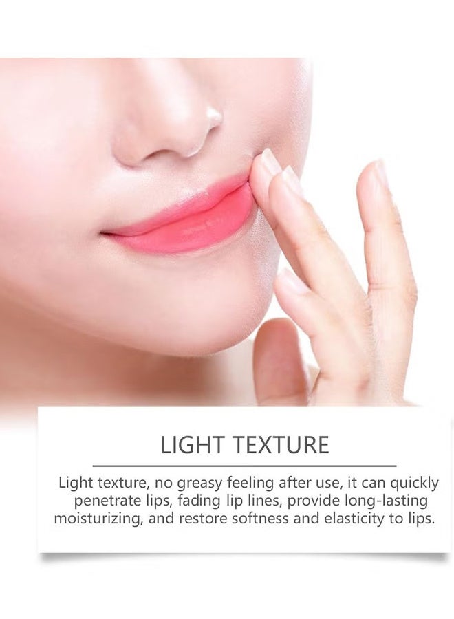 جينشين 2 قطعة من مصل الشفاه Jinshane ، تفتيح الشفاه للشفاه الداكنة ، مرطب مرطب الشفاه Remover Dark Lips Lip Essence ، سيروم فيتامين E Lip Fresh للشفاه الداكنة والجافة ، تفتيح الشفاه للشفاه الداكنة ، تفتيح خطوط الشفاه ، 18 جرام - Image 5