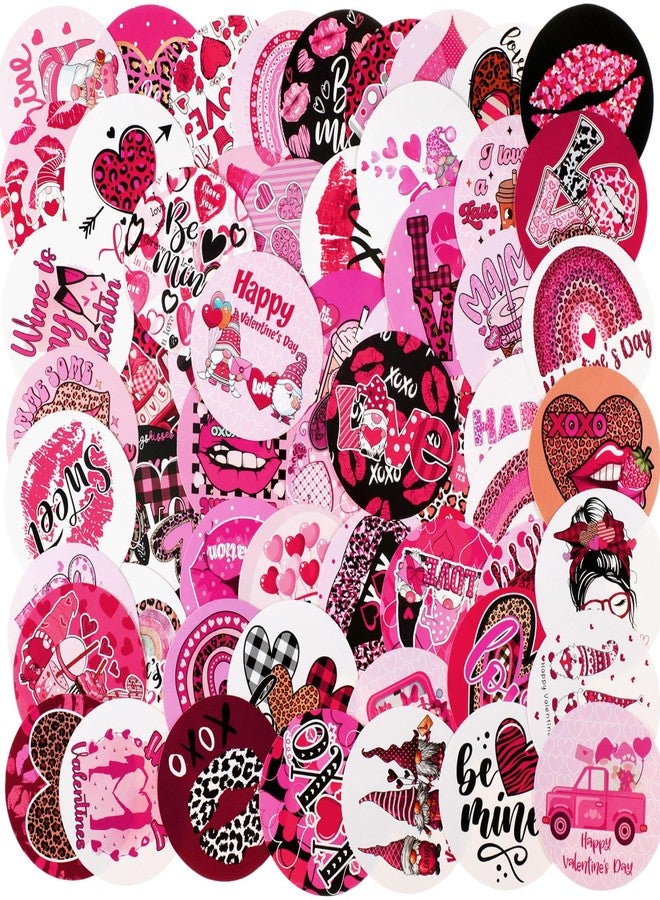 Harloon 120 Pcs Valentines Day Cardstock Cutouts Valentines Round Cardstock Cutouts Romantic Hearts Bulletin Board Decorations Colorful Table Dots for DIY Crafting Anniversary Wedding Gifts - Image 1
