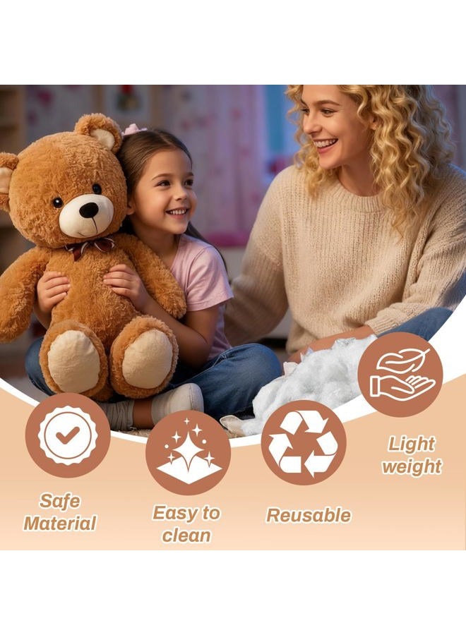 Rainflow 7.05oz Polyester Premium Fiber Fill- Polyester Fiber Fill,Stuffing for Pillow,Small Dolls,Cushion,Craft and Stuffed Animals,pp Cotton Stuffing for DIY Craft,Recyclable - Image 5