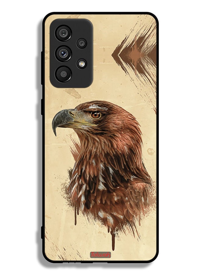 Tolwak Samsung Galaxy A73 5G Protective Case Cover Best Falcon Wallpaper - Image 1