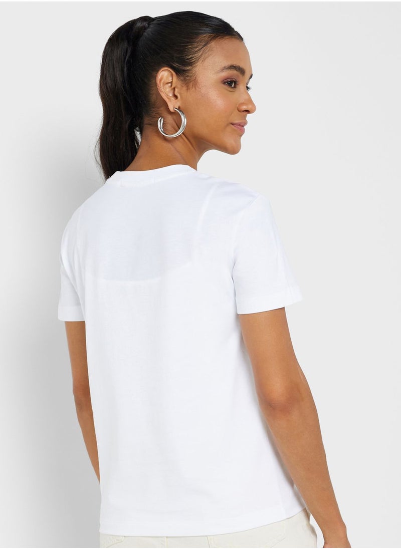 Calvin Klein Jeans - Crew Neck Logo T-Shirt - Image 1