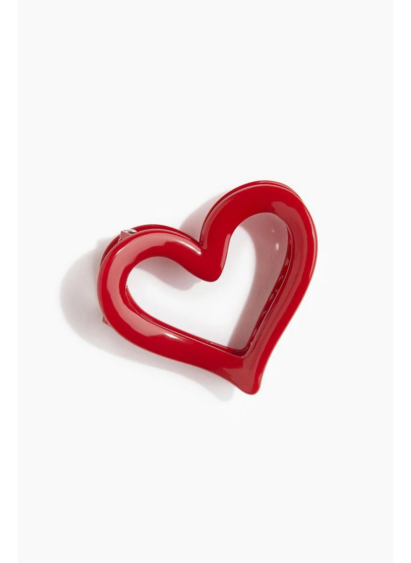 اتش اند ام Heart-shaped hair claw