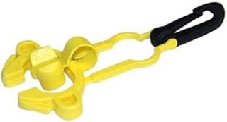 Scubapro Scubapro SCUBAPRO Yellow Octopus Retainer and Plug with Clip - Image 1