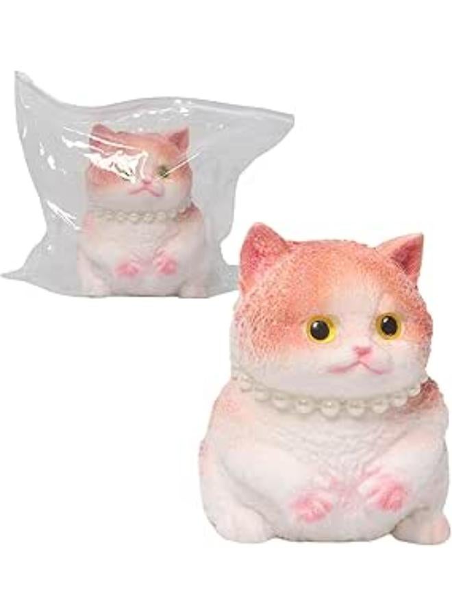 ألعاب قطط إسفنجية قابلة للضغط، قطة تابا إسفنجية، قطط كبيرة لطيفة وناعمة مصنوعة يدويًا لتخفيف التوتر للأطفال، هدايا حفلات، لعبة إسفنجية عائلية، ألعاب فيدجيت مناسبة للكبار (قطعة واحدة من القطط الكبيرة - B)