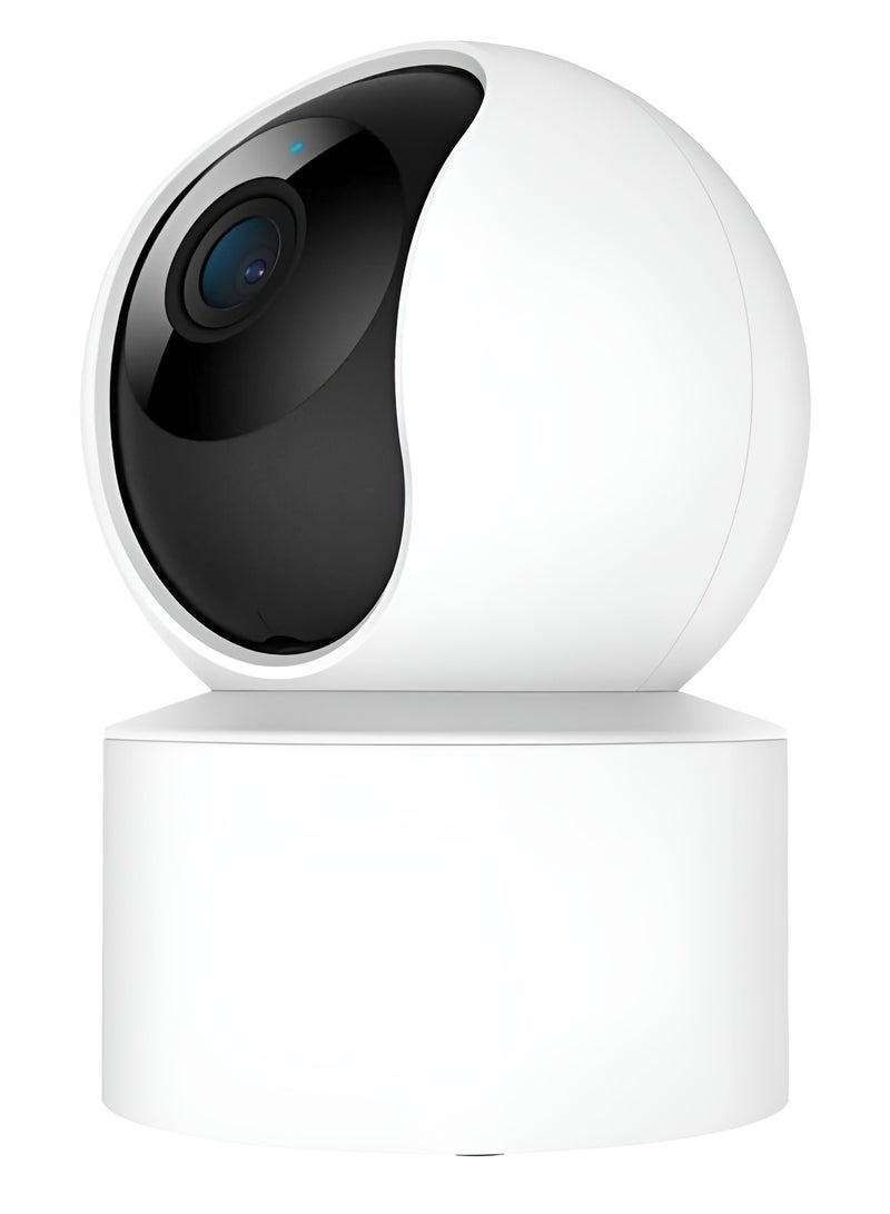 Smart Camera 1080p Resolution 360 Degrees View with AI Human Detection, Two Way Call Supports Google Assistance and Alexa, CC Camera 1080P 360 Degree View Mode - Image 2