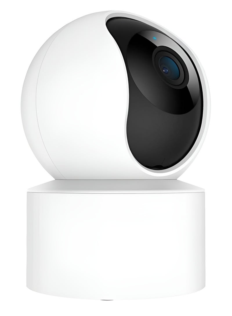 Smart Camera 1080p Resolution 360 Degrees View with AI Human Detection, Two Way Call Supports Google Assistance and Alexa, CC Camera 1080P 360 Degree View Mode - Image 3