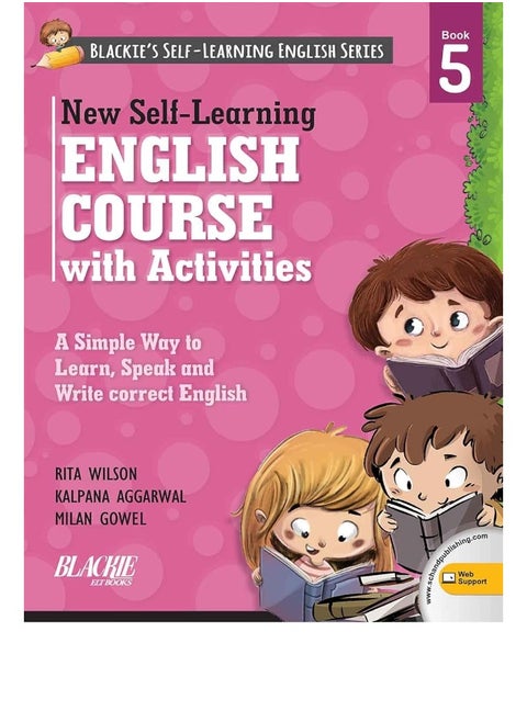 دورة اللغة الإنجليزية مع كتاب الأنشطة 5 التعلم الذاتي الجديد طريقة بسيطة للتعلم